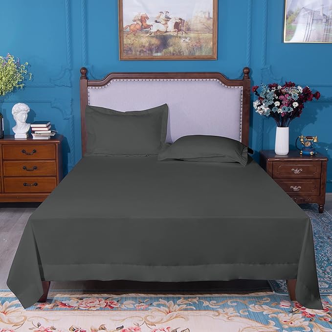 NTBAY Queen Flat Sheet Only - Image 4