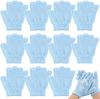 Ramede 30 Pair Exfoliating Glove Double Sided Exfoliating Bath Gloves Pack by ramede
