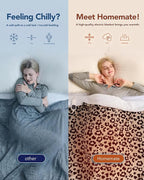 Homemate Electric Heated Blanket Queen Size - Image 3
