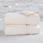 Superior Egyptian Cotton 2-Piece Bath Sheet Towel Set, Oversized Body Towels - Image 2