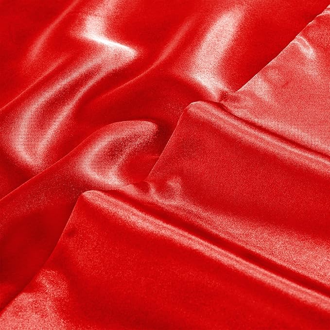Aormenzy Satin Pillow Cases for Women King Size Set of 2, Fade Resistant - Image 7