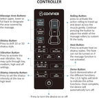COMFIER Shiatsu Full Back Massager, Massage Chair Pad - Image 7
