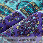 WONGS BEDDING Boho Quilt Full Size - Image 6