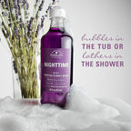 Village Naturals Therapy, Foaming Bath Oil and Body Wash, Nighttime Relief - Image 3