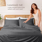 Bare Home 100% Rayon Made from Bamboo Luxury Queen Size Set of 2 Cooling - Image 2