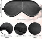 Xtinmee 30 Pieces Silk Sleep Mask Silk Eye Mask - Image 2