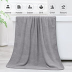 JML Bath Towels Set of 2, Large Microfier Body Towel - Image 7
