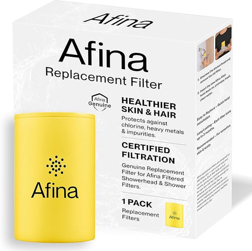 Afina Replacement Filter for Afina Filtered Showerhead & Shower Filter by Afina