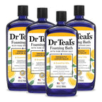 Dr Teal's Foaming Bath with Pure Epsom Salt, Prebiotic Lemon Balm & Essential by DrTeals
