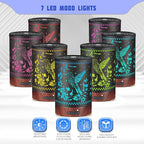 Metal Essential Oils Diffuser 150ML Aromatherapy Diffuser Cool Mist Humidifier - Image 2