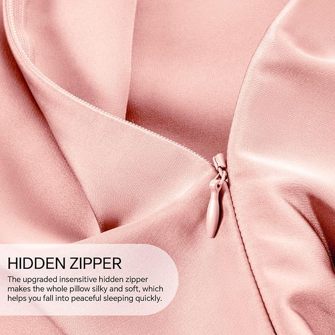 INFIIXSO Mulberry Silk Pillow Case King Size, Silk Pillowcase - Image 5