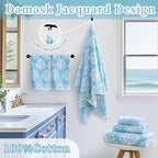 Cotton Wash Cloths for Showering - Image 4