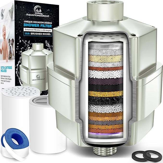AquaHomeGroup 20 Stage Shower Filter by Aquahomegroup