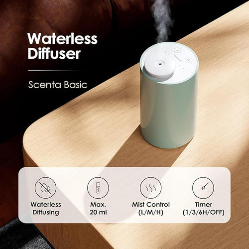 Airversa Waterless Diffuser for Essential Oil, Car Diffsuer, Battery Operated - Image 2