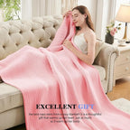 L'AGRATY Knitted Weighted Blanket - Image 5