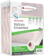 Guardmax Jersey Knitted Full Zippered Mattress Encasement by Guardmax