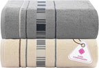 CASA COPENHAGEN X Line 2Pcs 100% Egyptian Cotton Large Designer Bathsheet by CASACOPENHAGEN