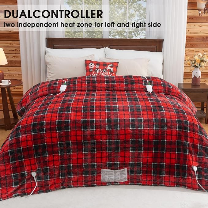 Heated Blanket Electric, Queen Size 84X90, Heating Blanket - Image 2