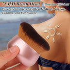 75MM Extra Large Self Tanner Kabuki Makeup Brush – Ultra Soft Dense Vegan - Image 6