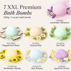 ADELEGOURDAIN Bath Bombs Set 7 pcs XXL Size - Image 3