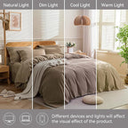 JELLYMONI Cotton Duvet Cover Twin Size - Image 9