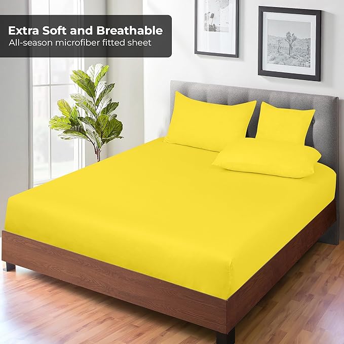 Royale Linens Fitted Sheet Twin - Image 4