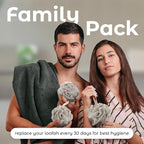 MainBasics Bath Shower Loofah Sponge Pouf Body Scrubber Exfoliator Body Wash - Image 7