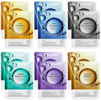 12 Pack Sheet Face Masks Skincare, Mothers Day Gifts, Collagen Face Mask by Unknown