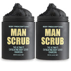 Body Prescriptions Men’s Exfoliating Body Scrub – Ultimate Skin Cleansing Wash by BodyPrescription