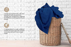 Large Bath Towels Bulk Set of 12 – 100% Cotton Terry – 24" x 50" – Quick Dry - Image 5