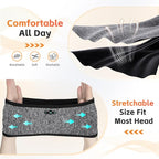 Sleep Headphones Bluetooth 6.0 Headband, 20H Playtime Headband Headphones - Image 5