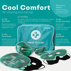 Medi Grade Cooling Ice Face Mask and Cooling Eye Mask - Image 3