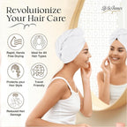 100% Cotton Hair Towel Wrap for Women/Kids | Quick Dry, Soft & Absorbent - Image 6