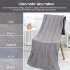JML Bath Towels Set of 2, Large Microfier Body Towel - Image 8