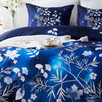 Cupocupa Duvet Cover King Size Set Boho Floral Pattern King Duvet Cover Set - Image 3