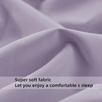 HBHLFZ Queen Fitted Sheet Only, Soft Breathable Bottom Sheet - Image 4