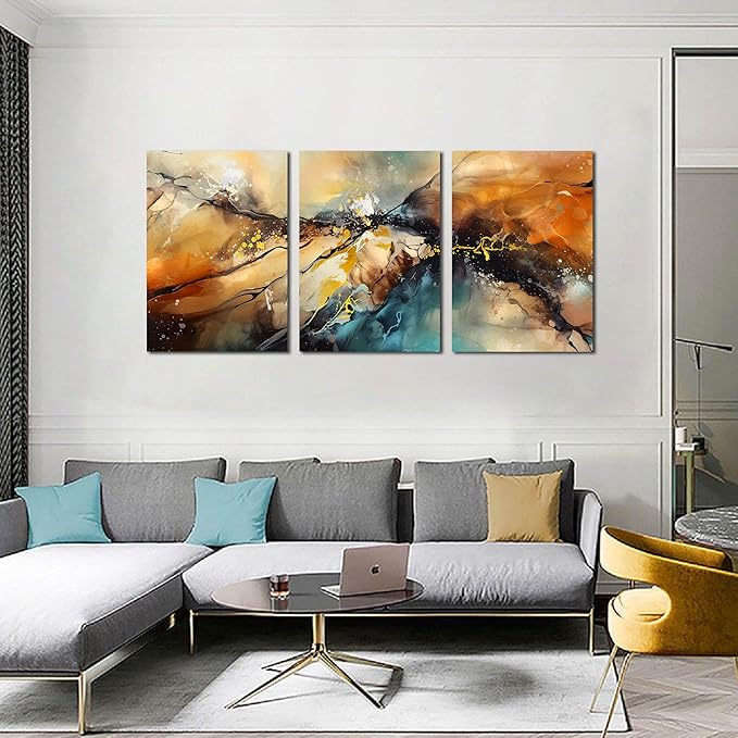 Abstract Living Room Pictures Wall Decor - Image 5