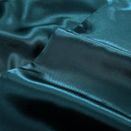 Aormenzy Satin Pillow Cases for Women King Size Set of 2, Dark Teal Satin - Image 7