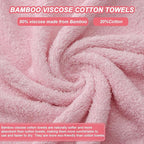Aibaser Bath Towels, 27x54inch - Image 3
