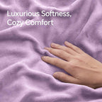 BEDELITE Flannel Pillow Cases Queen Size Set of 2, Super Soft Fleece Pillowcases - Image 4