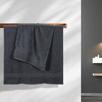 Belizzi Home Cotton 2 Pack Oversized Bath Towel Set 28x55 inches, Large Bath - Image 2