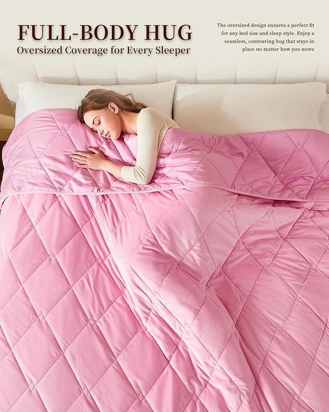 L'AGRATY Queen Size Weighted Blanket - Image 7