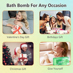 Bath Bombs Salt Balls, Eucalyptus Extract Essential Oils, Moisturizing Dry Skin - Image 4