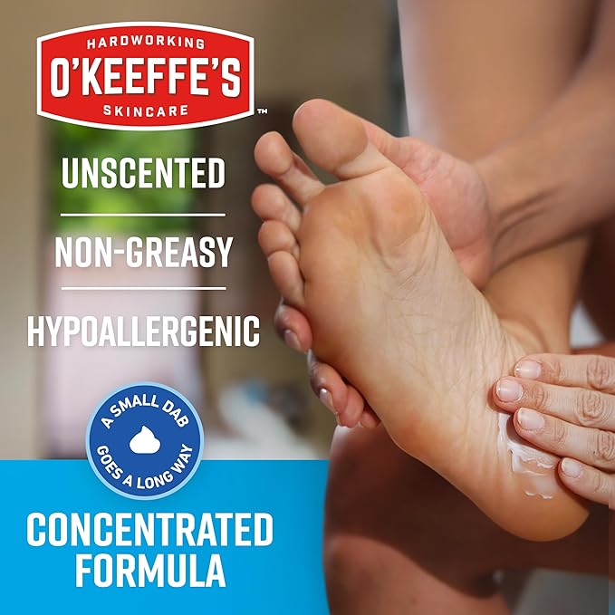 O'Keeffe's for Healthy Feet Foot Cream - 3 oz Travel Size Tube - Guaranteed - Image 4