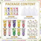 VISCOO 80 Sets Hand Cream and Lip Balm Bulk Set, Mothers Day Gifts, Teacher - Image 2