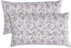 Elegant Comfort Paisley Pattern Pillowcase, 1500 Premium Hotel Quality by ELEGANTCOMFORT