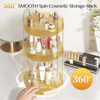 Rotating Makeup Organizer Countertop, Skincare Organizers, Spinning Perfume - Image 5