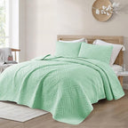 Exclusivo Mezcla Twin Quilt Bedding Set, Lightweight Soft Bedspreads Coverlets - Image 2