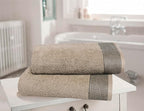 BELIZZI HOME 2 Pack Oversized Cotton Bath Towels, 28x55 inches - Image 2