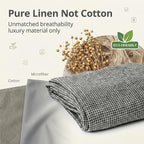 Pure 100% Linen Bath Towel - Image 2